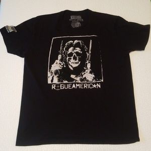 Rogue American black tee shirt